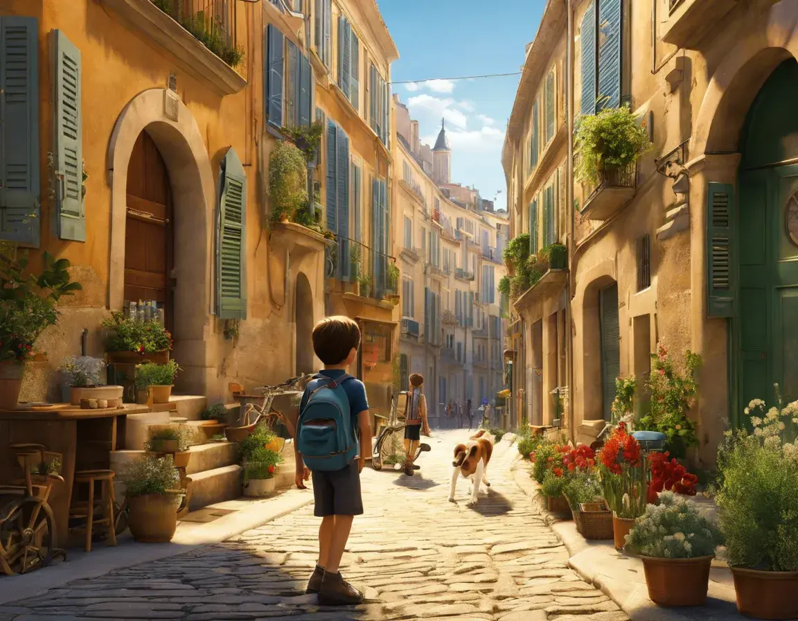 The Magical Map of Marseilles - StoryBee AI