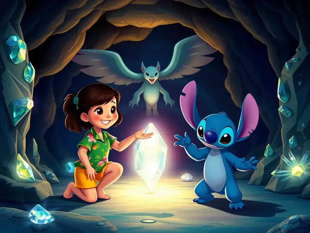 Lilo & Stitch: The Sparkling Starfish Mystery - undefined - StoryBee AI