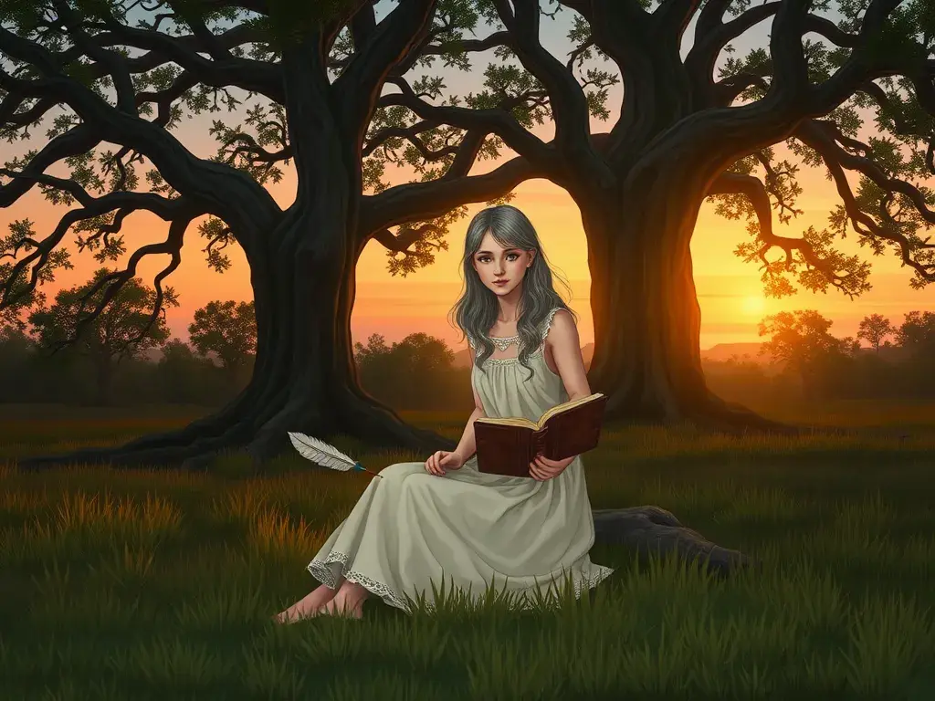 The Whispering Oak and the Weaver of Winds - undefined - StoryBee AI