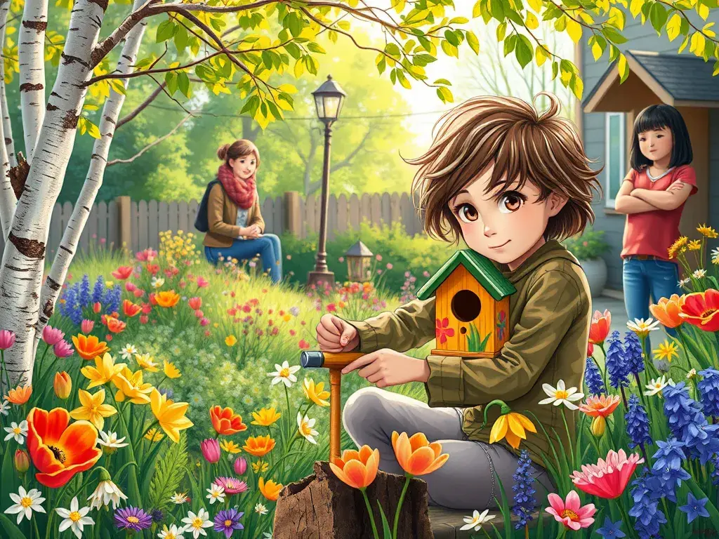 The Spring of New Beginnings - StoryBee AI