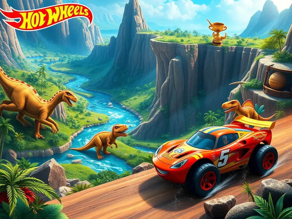 Speedster and Sand Burner's Dinosaur Puzzle Hunt