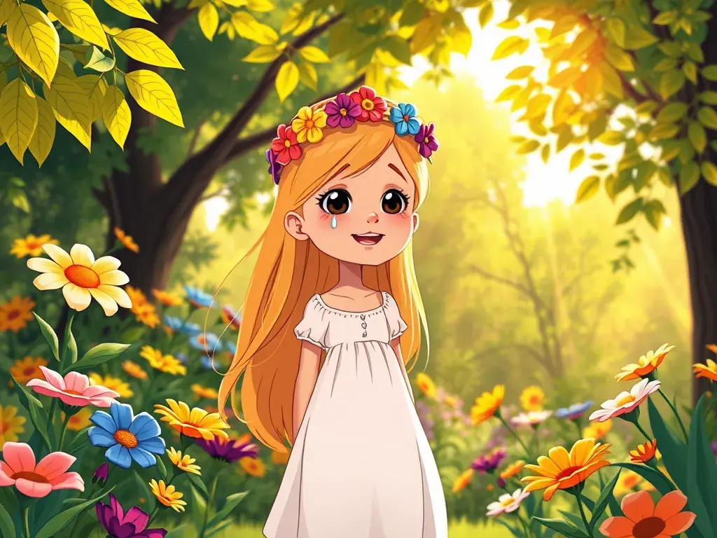 Princess Lily and the Whispering Seeds - undefined - StoryBee AI