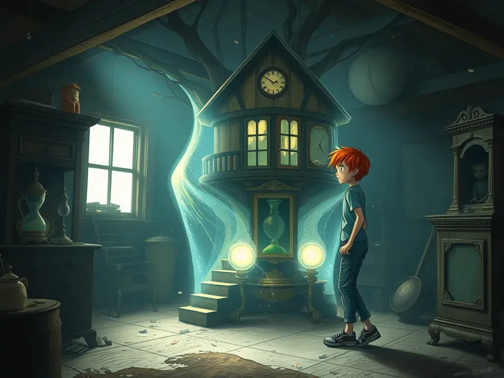 The Vanishing Treehouse Mystery: A Time-Twisting Adventure - undefined - StoryBee AI