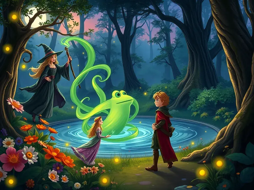 Princess Lily and the Whispering Willow - StoryBee AI