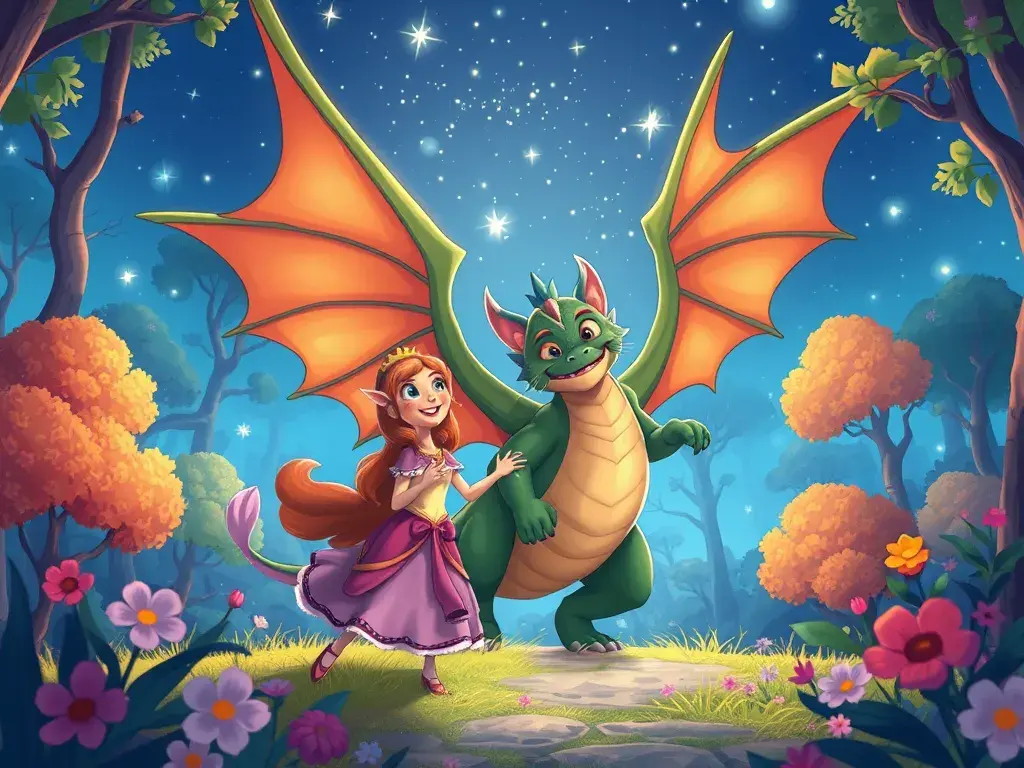 La Princesse Prune et le Chaton Magique - StoryBee AI