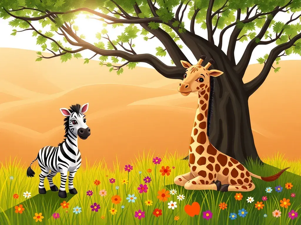 زِيجي ونقوش السافانا - undefined - StoryBee AI