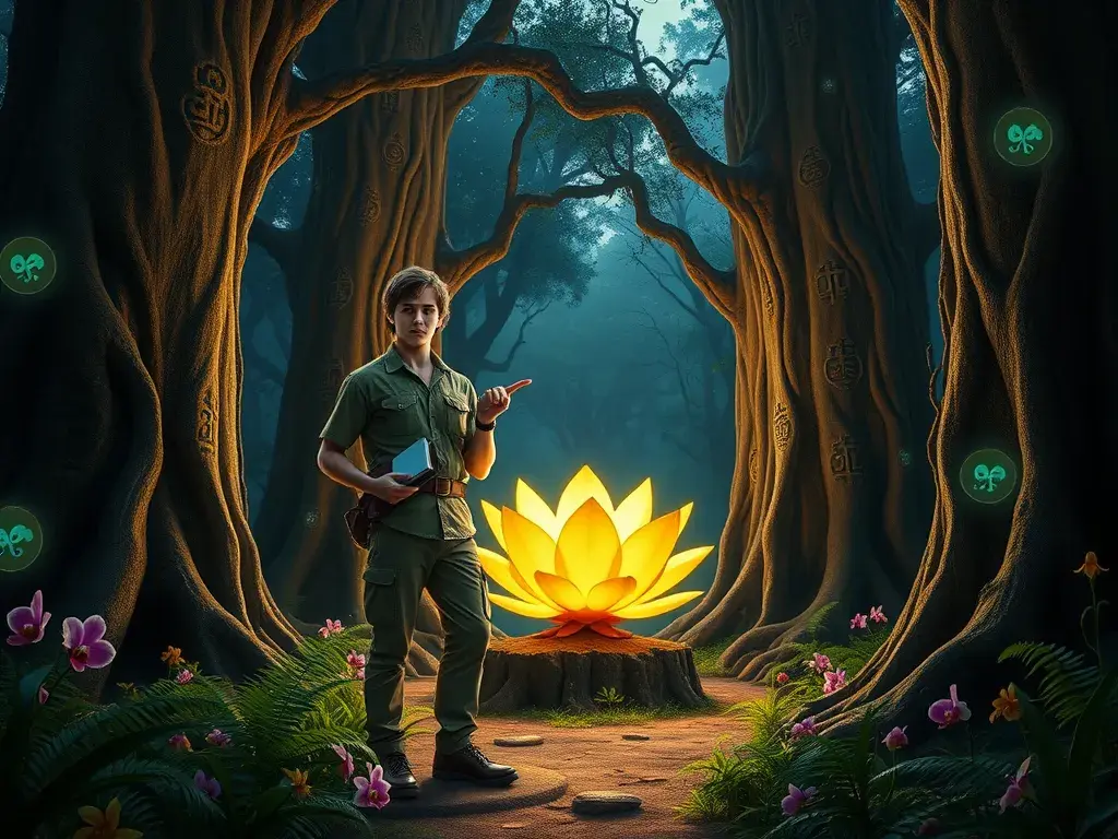 The Lumina Bloom: A Rainforest Rescue - undefined - StoryBee AI