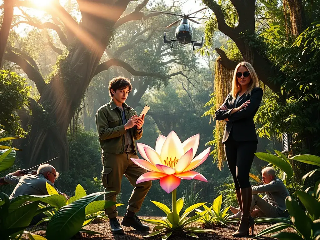 The Lumina Bloom: A Rainforest Rescue - undefined - StoryBee AI