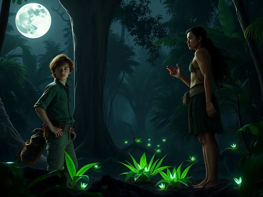 The Lumina Bloom: A Rainforest Rescue - undefined - StoryBee AI