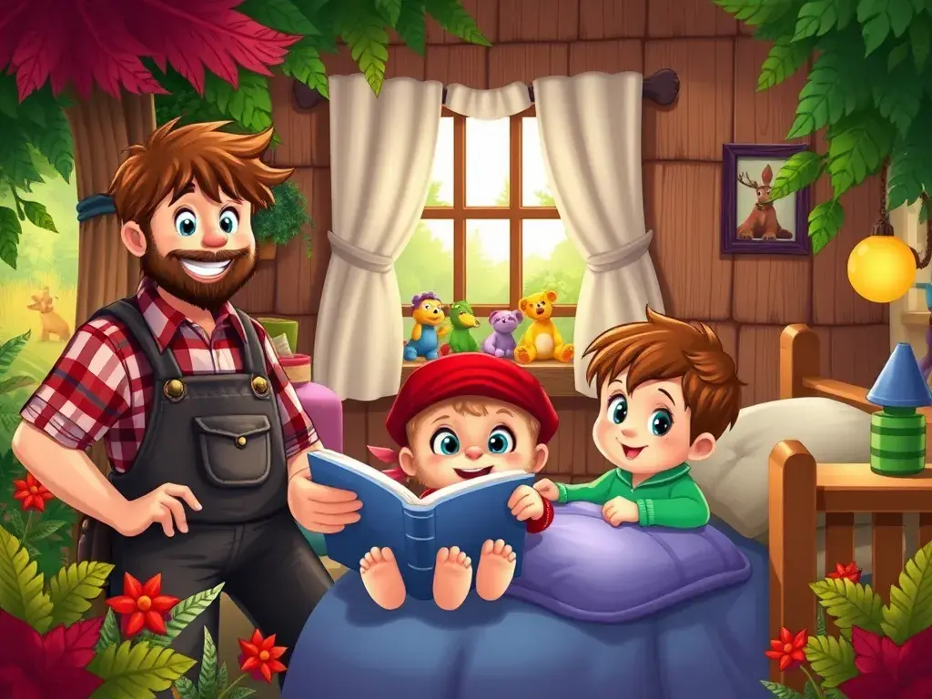 Billy, Colton, and the Little Sasquatch - StoryBee AI