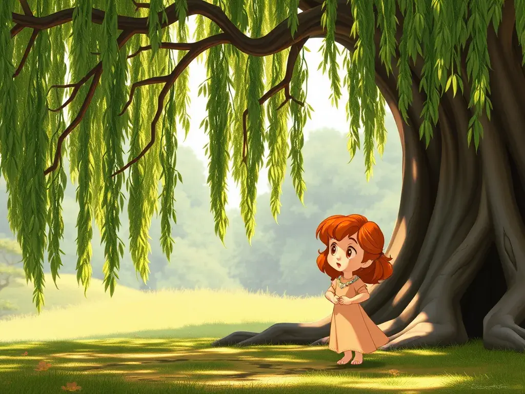 Princess Lily and the Whispering Willow - StoryBee AI