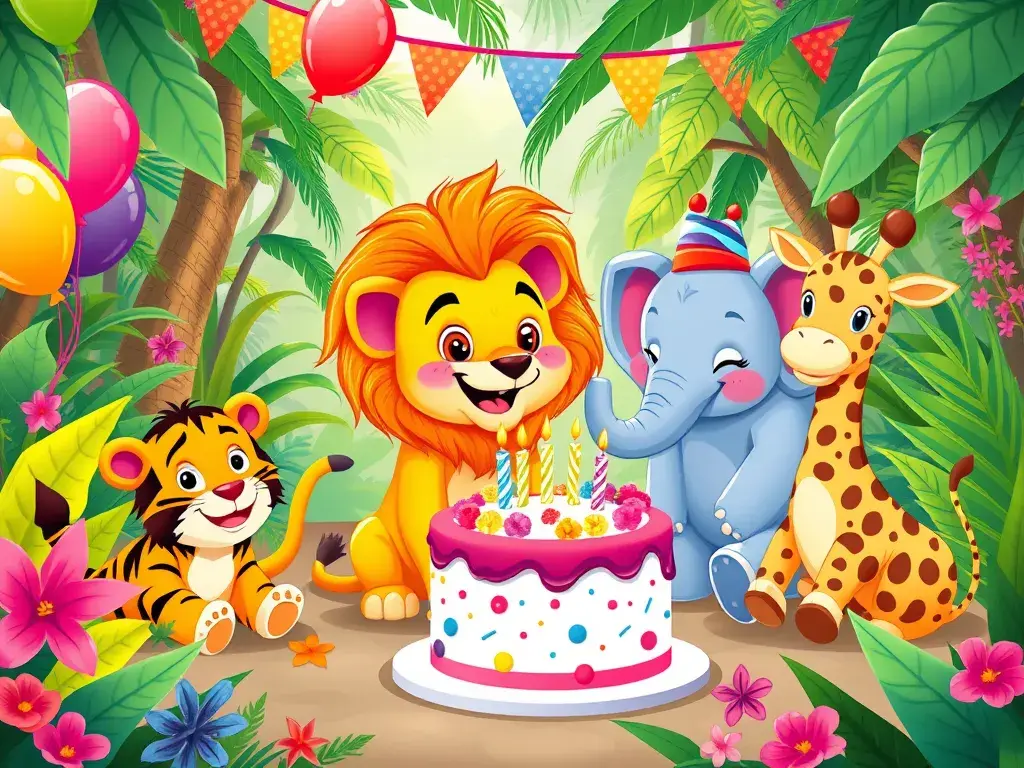 Leo's Roar-some Birthday! - StoryBee AI