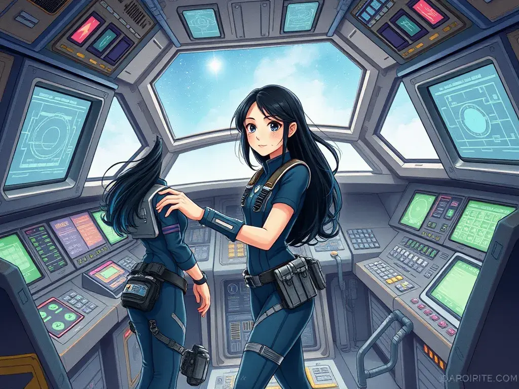 Nova and Zee's Magnetar Maze - undefined - StoryBee AI