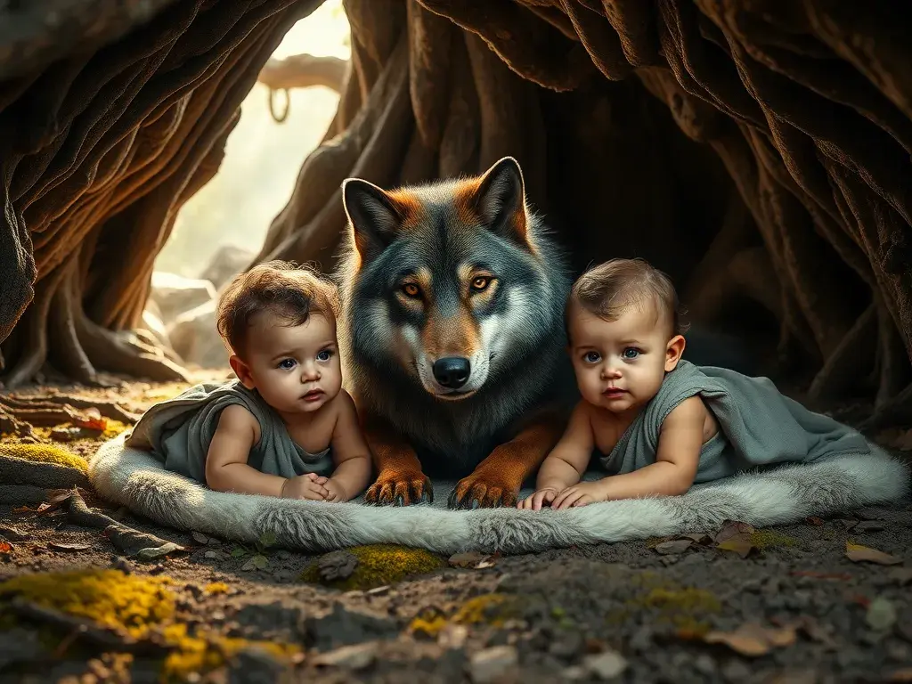 Romulus and Remus: The Tale of Two Brothers and a City's Birth - undefined - StoryBee AI