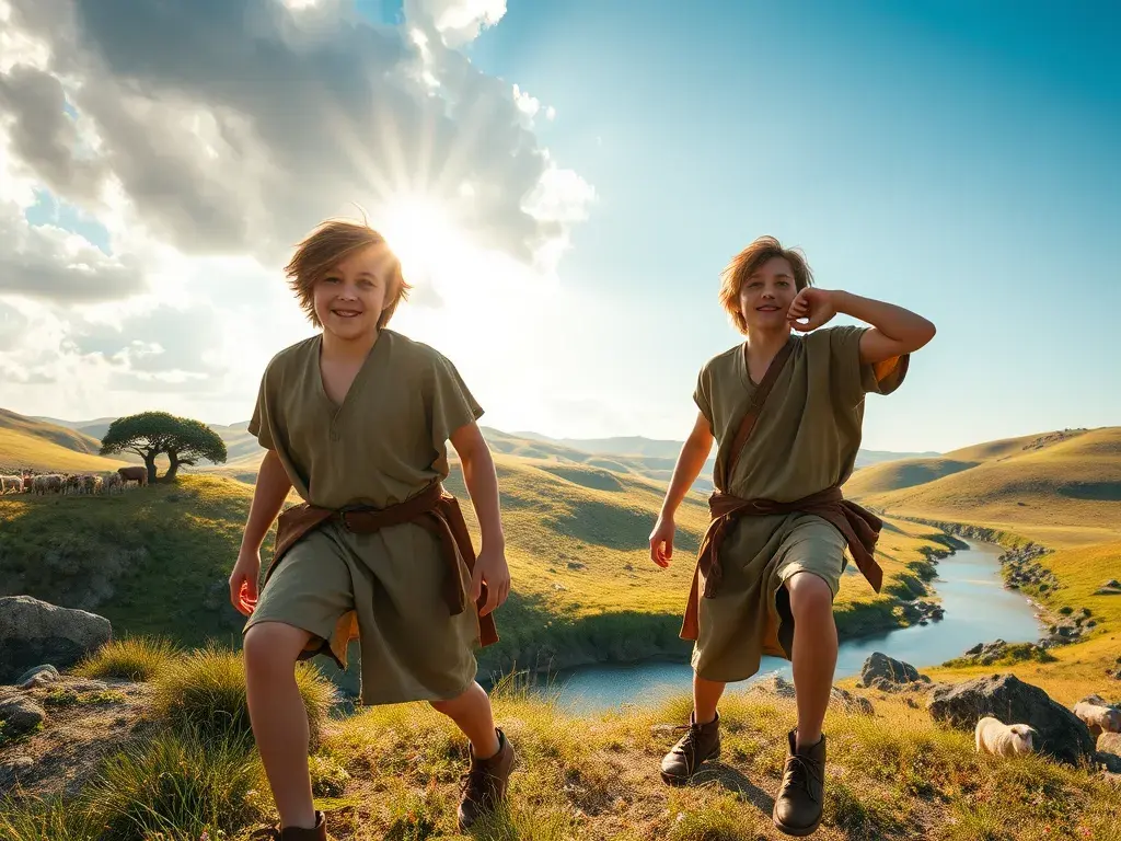Romulus and Remus: The Tale of Two Brothers and a City's Birth - undefined - StoryBee AI
