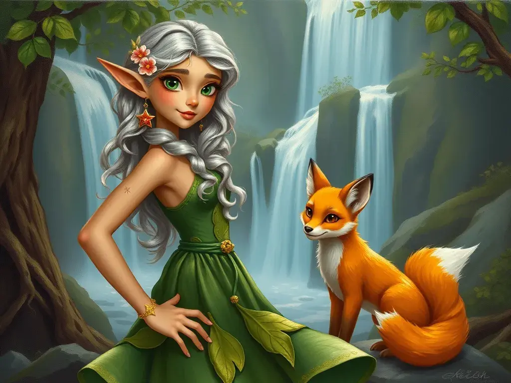 The Enchanted Adventures of Liora and Fenn: A Magical Journey Through Mystical Forests, Hidden Realms, and the Secrets of the Whispering Falls - undefined - StoryBee AI