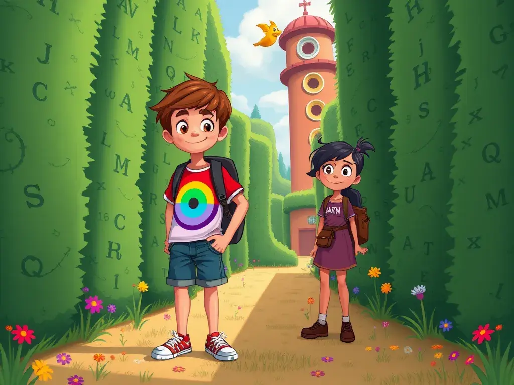 Arlo, Bina, and Cedric's Crystal Quest - undefined - StoryBee AI