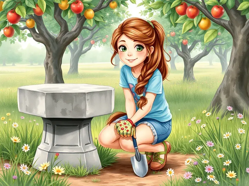 Luna and the Whispering Orchard - undefined - StoryBee AI