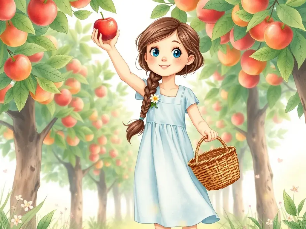 Luna and the Whispering Orchard - undefined - StoryBee AI