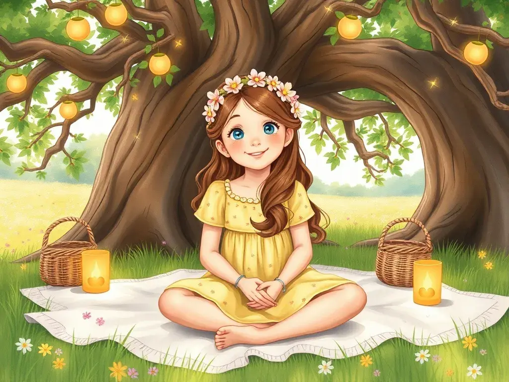 Luna and the Whispering Orchard - undefined - StoryBee AI