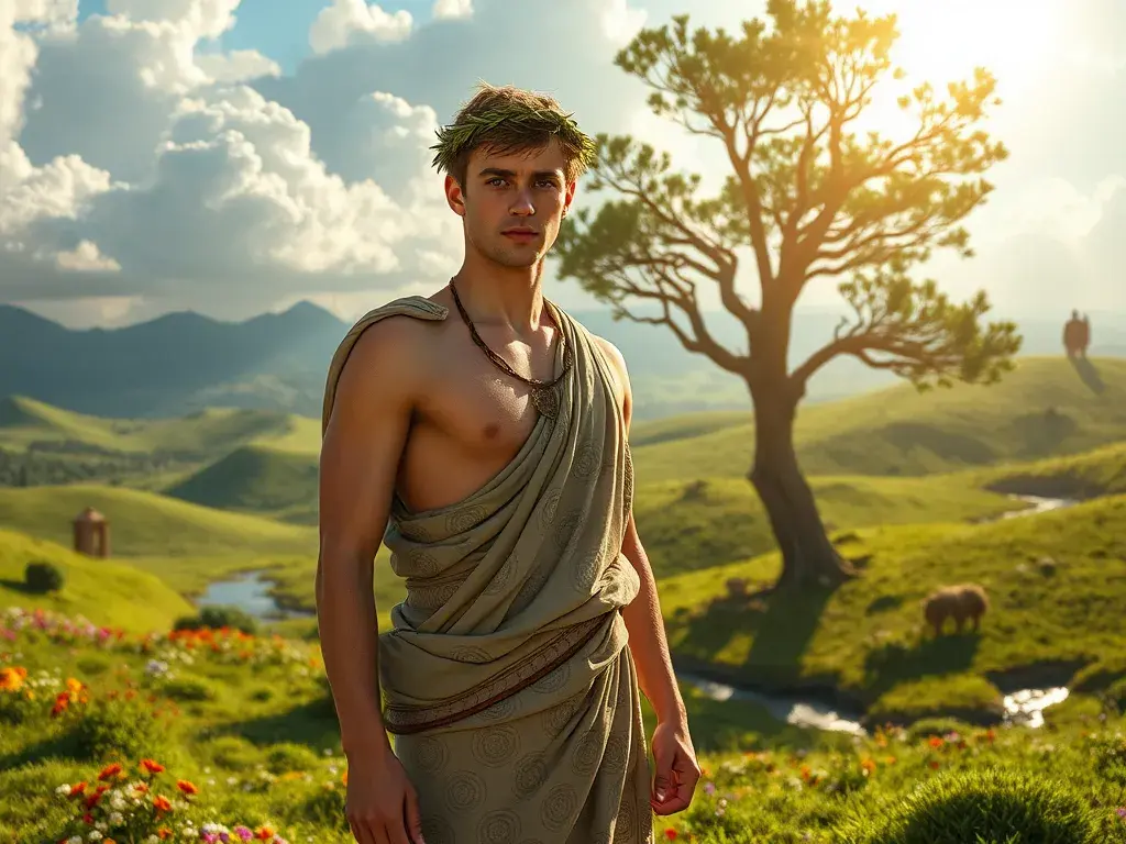 Aeneas and the Oracle's Riddle: A Journey Through Shadows - undefined - StoryBee AI