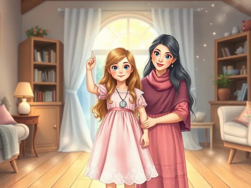 The Moonlit Doll and the Lunar Locket - undefined - StoryBee AI