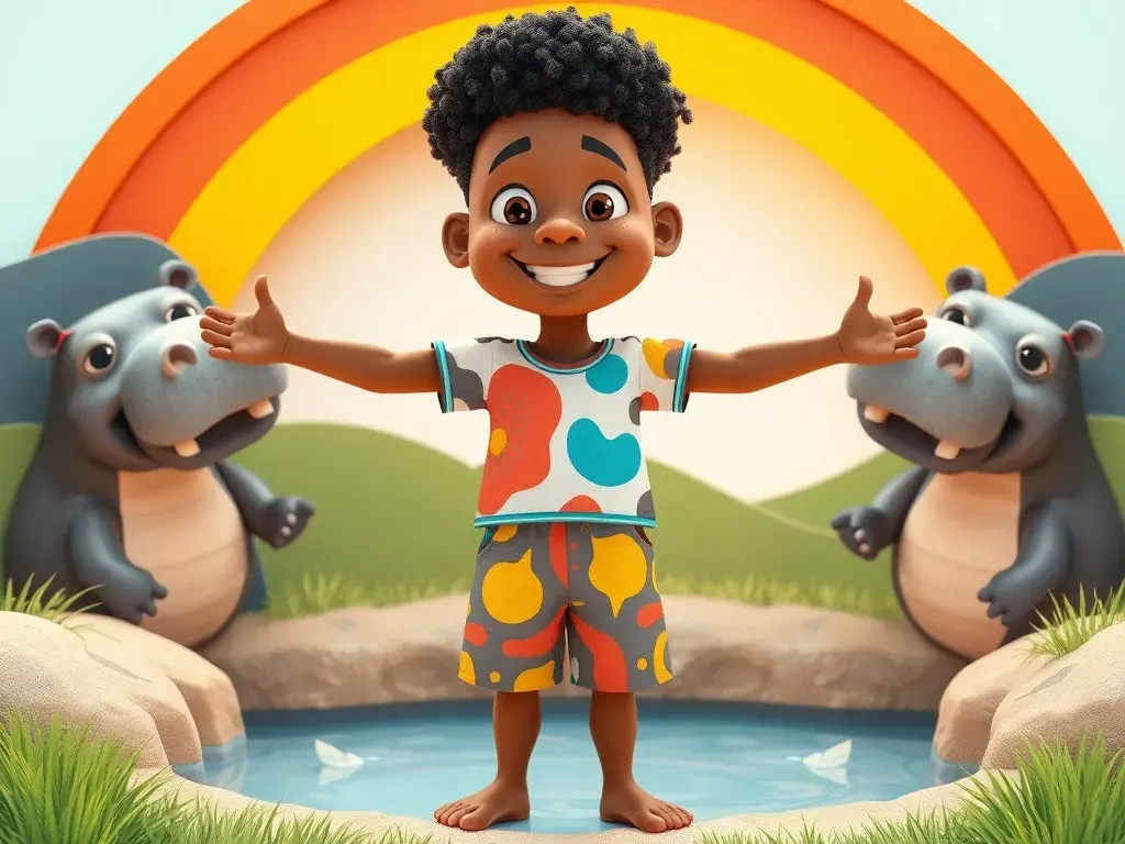 Happy Harry Helps His Friends Smile Again - undefined - StoryBee AI