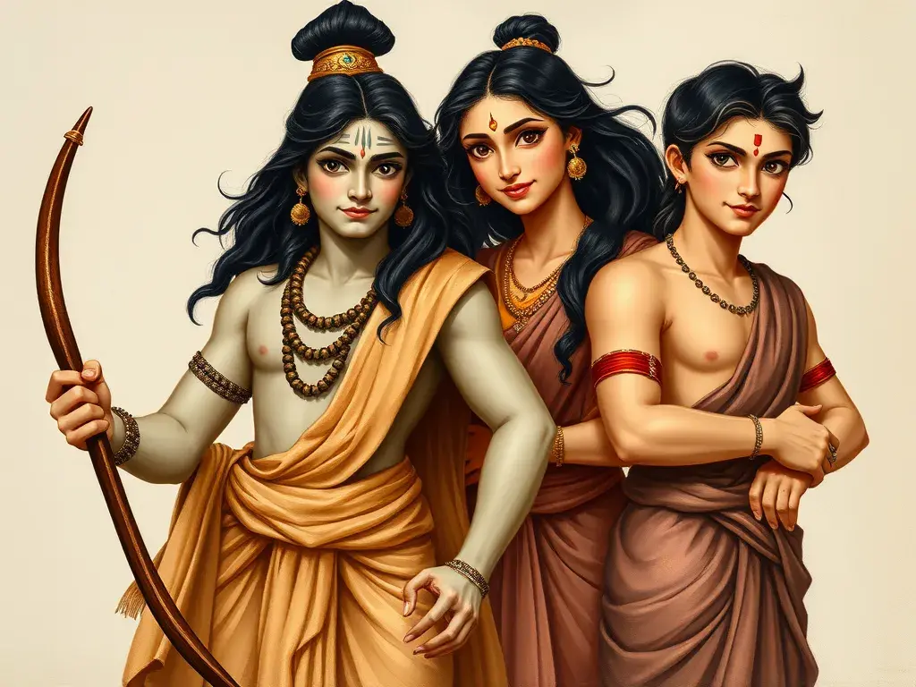Rama's Dandaka Forest Trials: A Journey of Courage and Ingenuity - undefined - StoryBee AI