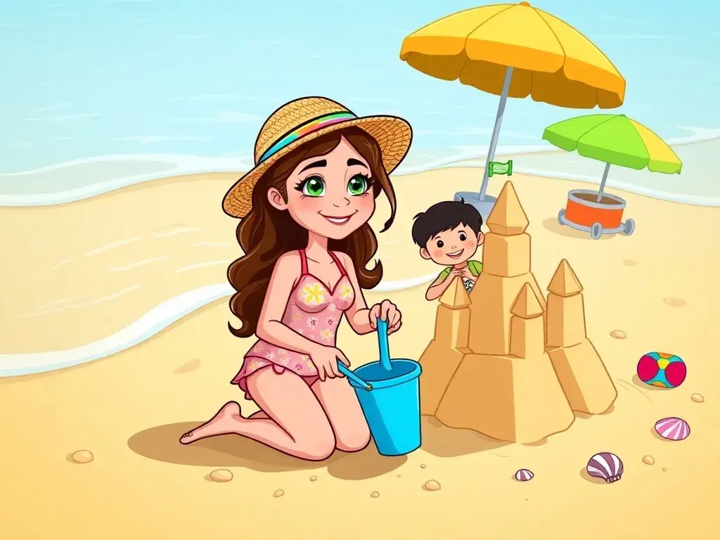 جزیره شنی و راز دلفین - undefined - StoryBee AI