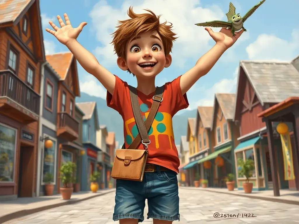 Arlo and the Animated Knight: Saving Willow Creek - undefined - StoryBee AI