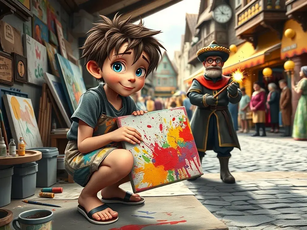 Arlo and the Animated Knight: Saving Willow Creek - undefined - StoryBee AI
