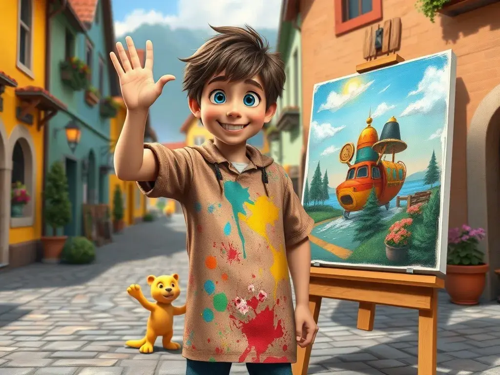 Arlo and the Animated Knight: Saving Willow Creek - undefined - StoryBee AI