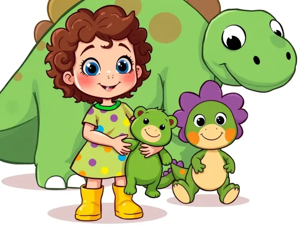 Lily and the Little Dino's Big Rescue