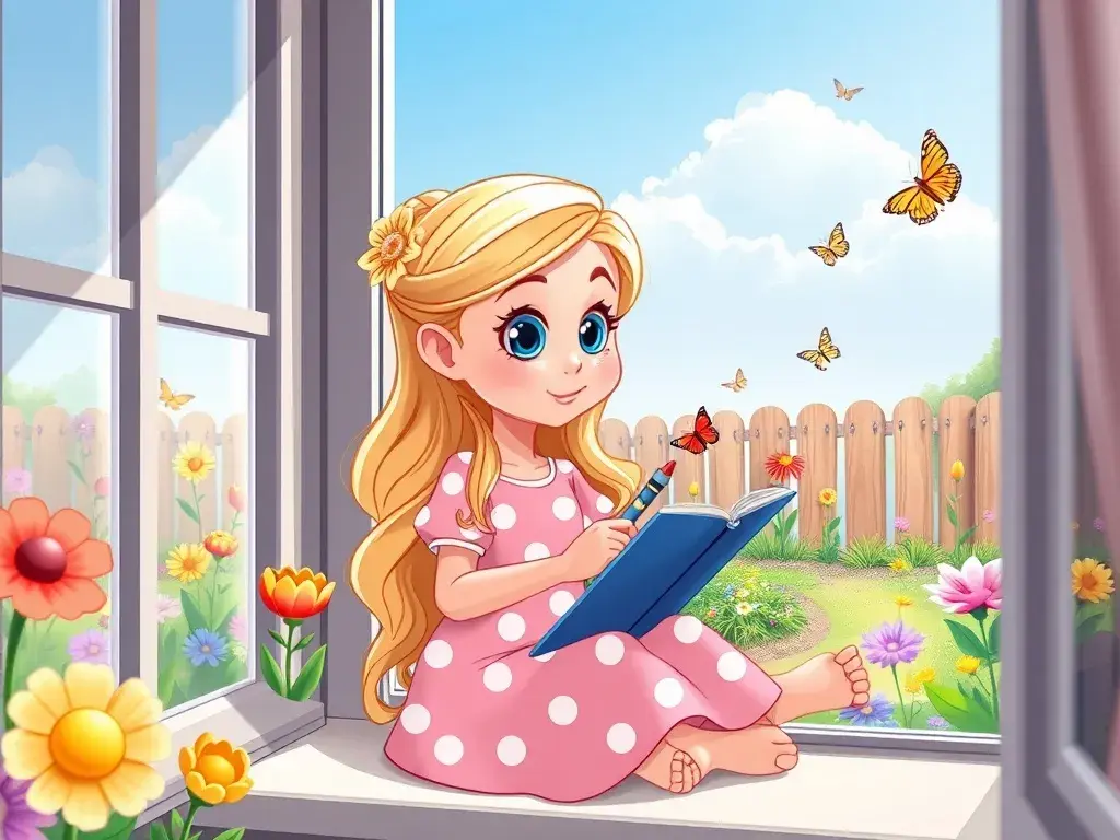 Lina et le Jardin des Petites Aides - StoryBee AI