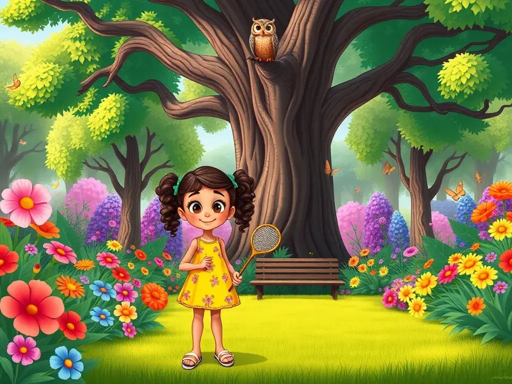 Lina et le Jardin des Petites Aides - undefined - StoryBee AI