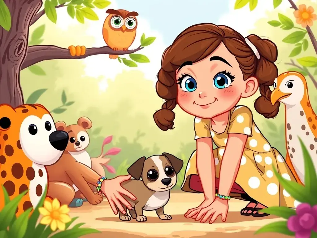 Lina et le Jardin des Petites Aides - undefined - StoryBee AI