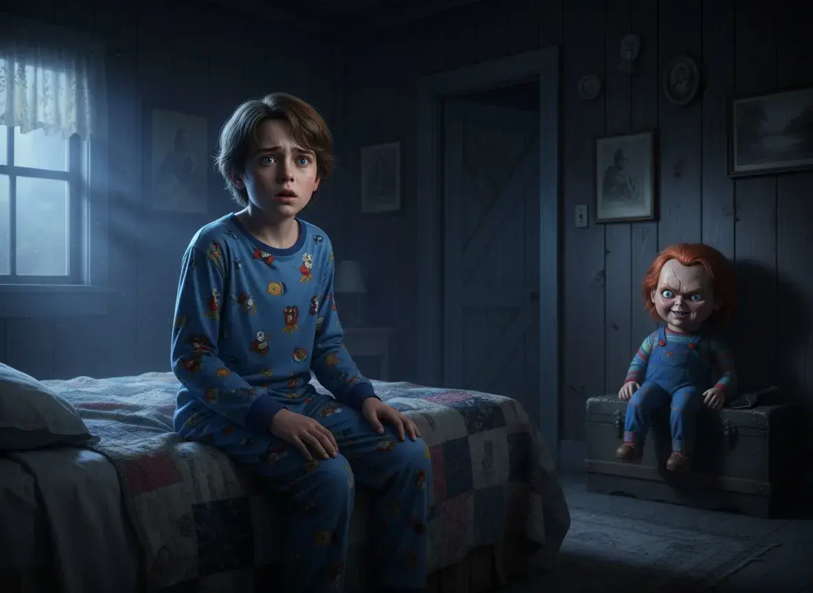 Chucky's Cabin Curse: A Whispering Woods Mystery - undefined - StoryBee AI