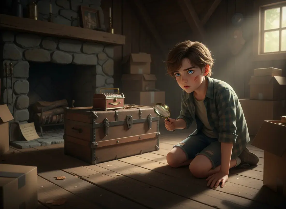 Chucky's Cabin Curse: A Whispering Woods Mystery - undefined - StoryBee AI