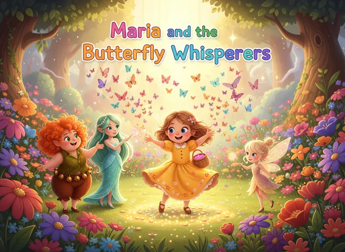 Maria and the Butterfly Whisperers - StoryBee AI
