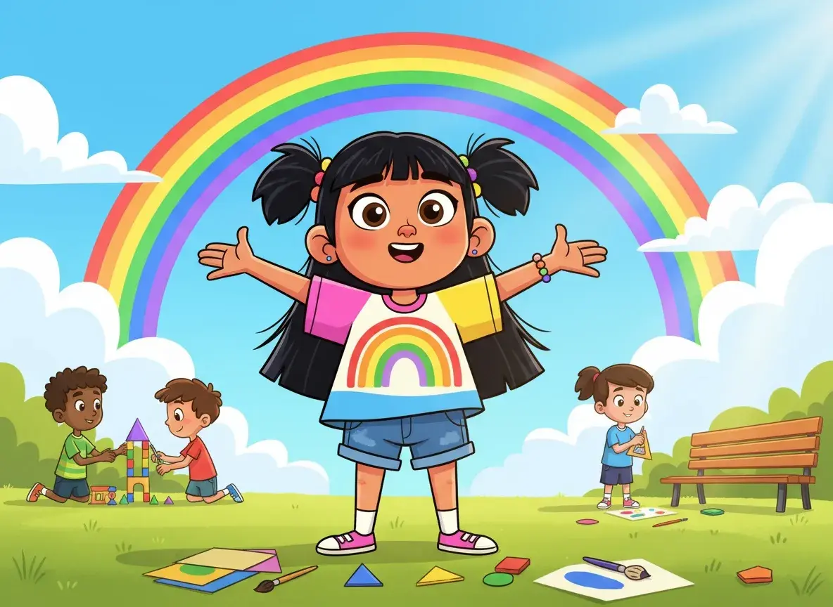 Aaru's Rainbow Welcome