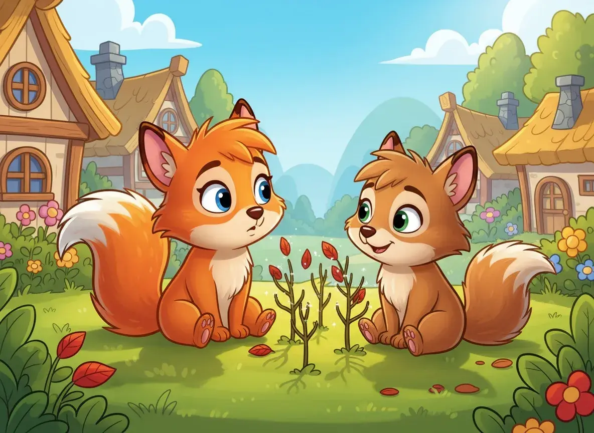 Fiona Fox and Carly Capybara's Berry Adventure