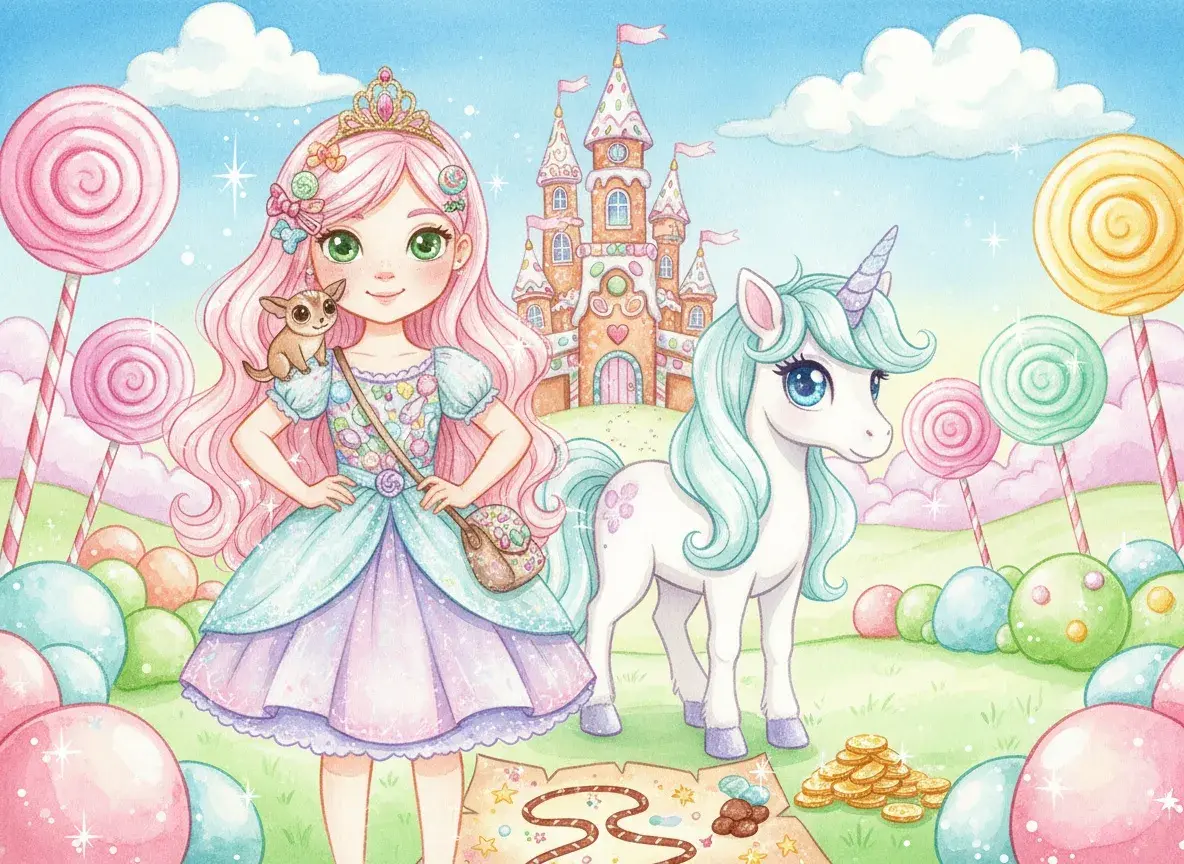 Princess Roemee and the Chocolate Gold Coins