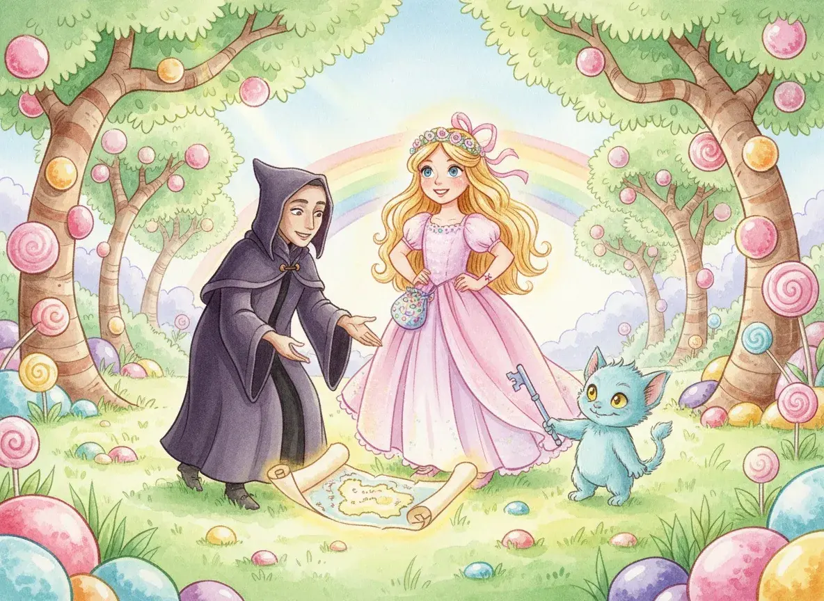 Princess Roemee and the Chocolate Gold Coins - undefined - StoryBee AI