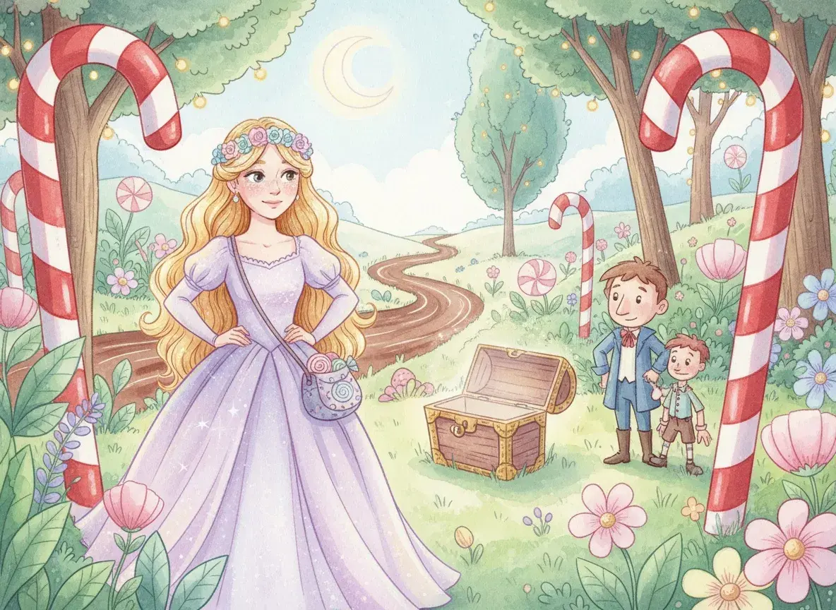 Princess Roemee and the Chocolate Gold Coins - undefined - StoryBee AI