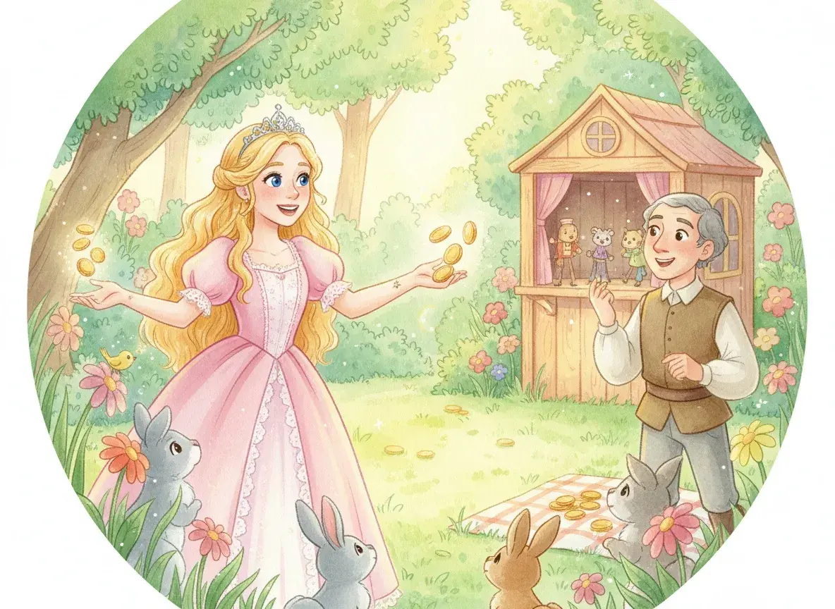 Princess Roemee and the Chocolate Gold Coins - undefined - StoryBee AI