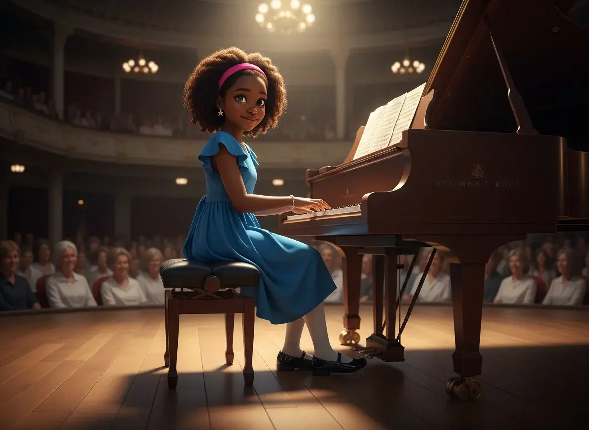 Gladys and The Whispering Piano - undefined - StoryBee AI