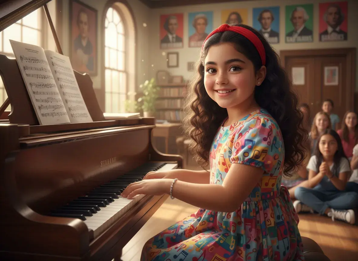 Gladys and The Whispering Piano - undefined - StoryBee AI