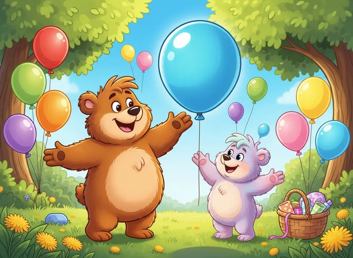 Benny the Bear's Big Balloon Blunder