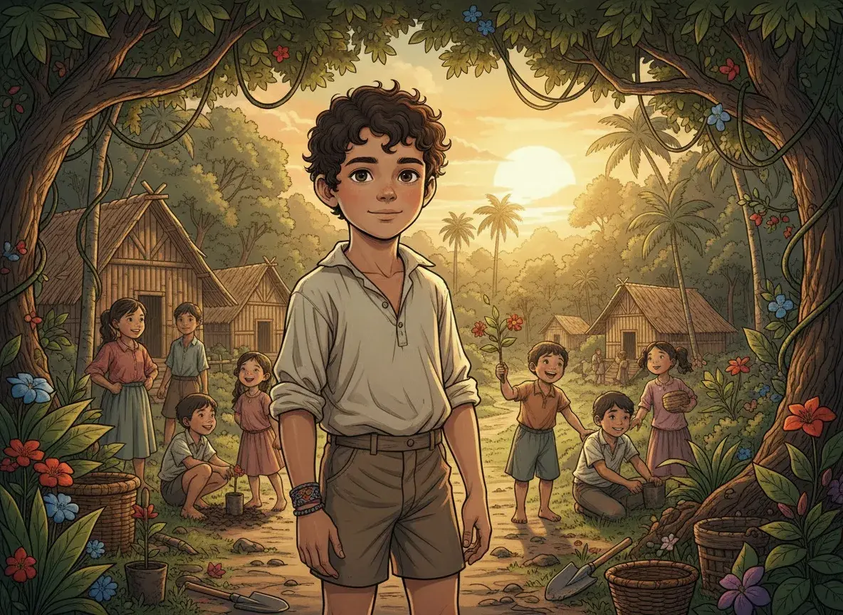 雨林之心：托马斯与美洲虎的秘密 - undefined - StoryBee AI