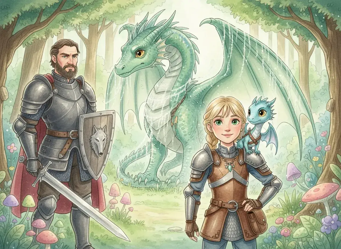 Princess Mia and the Whispering Woods - StoryBee AI